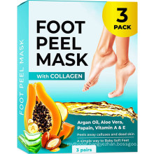 Most Popular Calluses & Dead Skin Remover Foot Peel Mask Baby Soft Exfoliating Foot Mask
